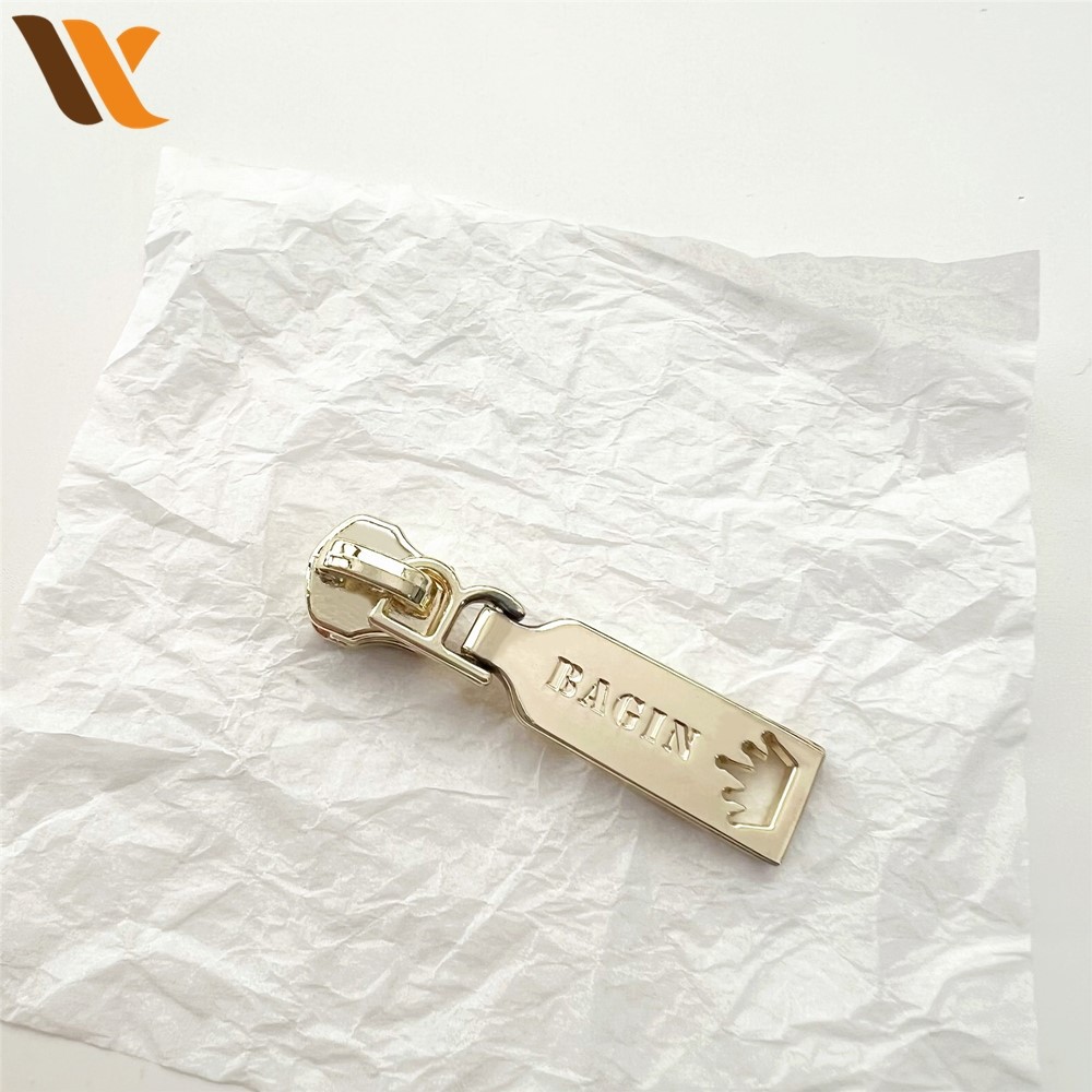 Engrave Customized Logo Metal Zipper Puller 2