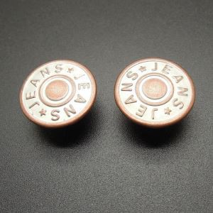 Buttuna Embossed Custom Button tal-Antikitajiet Tack tal-Metall