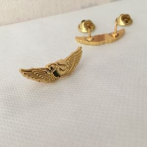 Custom Piloti tal-Metall Wings Lapel Pin