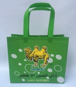 Green Fabric Eco Tote Bag Għall-grocer